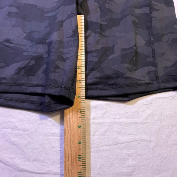 Danskin Womens 2-Pack Side Pockets High Waist Bike Shorts Black/Camo, Large NWT - Picture 7 of 9